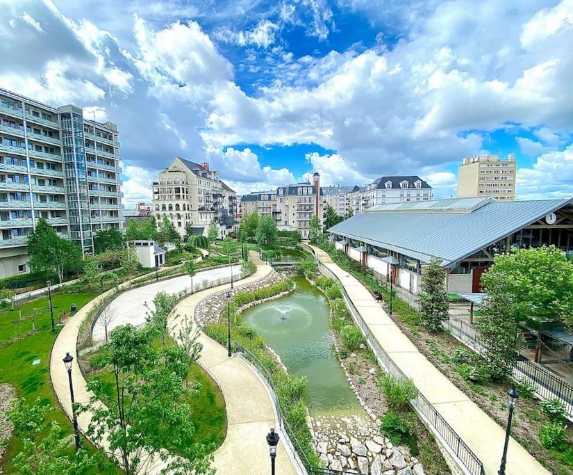 Sublime Appartement 4 Etoiles Neuf T3 Aputeaux 61M2 Proche La Defense, 10M2 De Terrasse Avec Magnifique Vue Extérieur photo