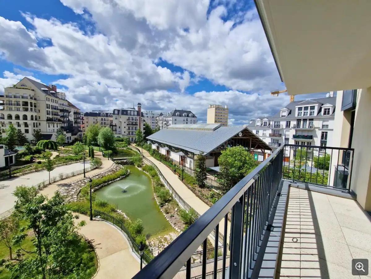 Sublime Appartement 4 Etoiles Neuf T3 Aputeaux 61M2 Proche La Defense, 10M2 De Terrasse Avec Magnifique Vue Extérieur photo