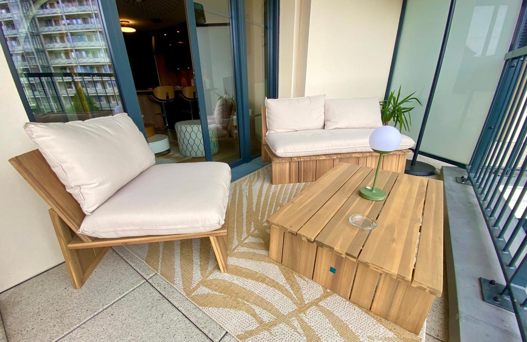 Sublime Appartement 4 Etoiles Neuf T3 Aputeaux 61M2 Proche La Defense, 10M2 De Terrasse Avec Magnifique Vue Extérieur photo
